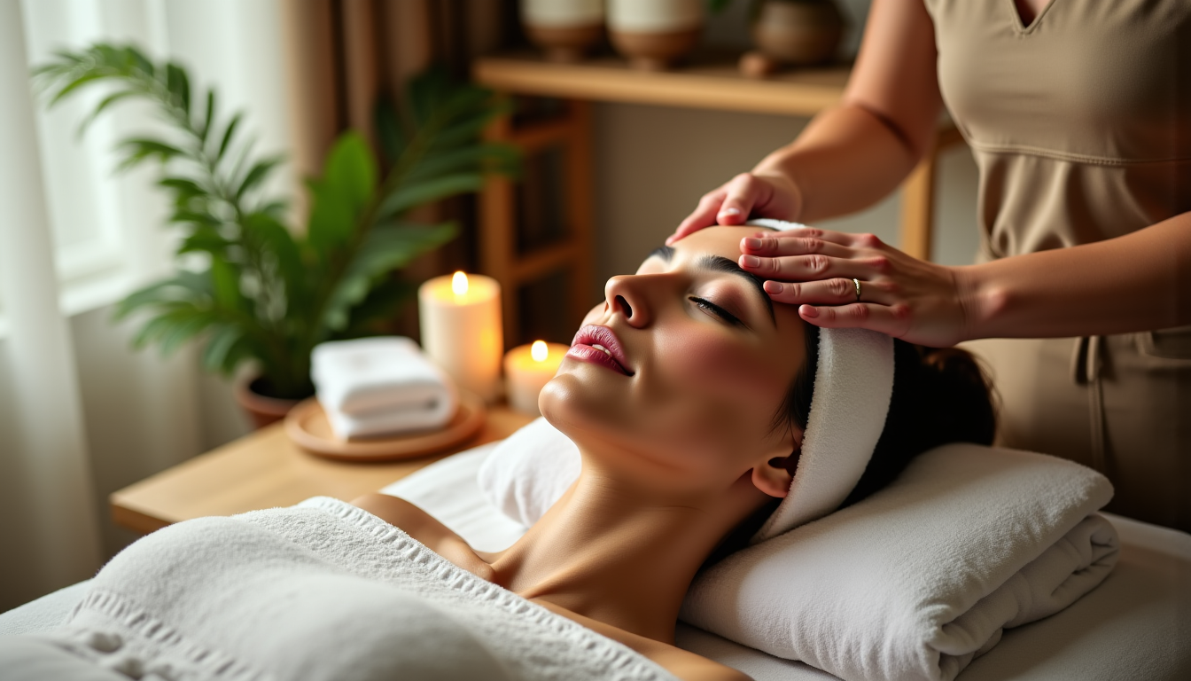 Illustration : le toucher, les textures, les parfums... tous ces — bien-être et sérénité en équilibre : un duo gagnant