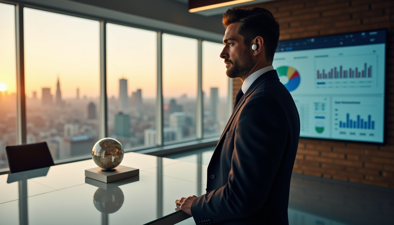 Illustration : out en offrant au dirigeant des tableaux de — croissance d'entreprise : pourquoi le lâcher-prise est votre meilleur levier de performance