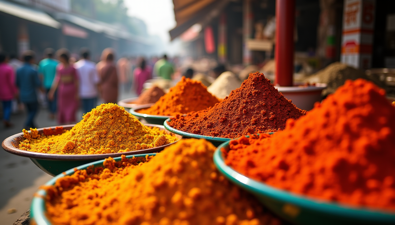 gastronomie et voyage : les saveurs du monde — en inde, les currys varient considérablement d'une région