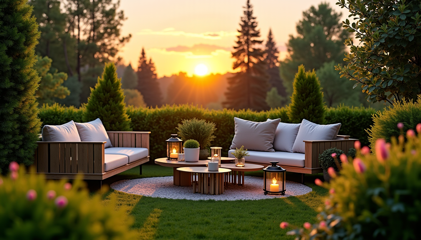 Illustration : l'ambiance de votre jardin est le reflet de — réinventez votre jardin avec des idées d'aménagement inspirantes