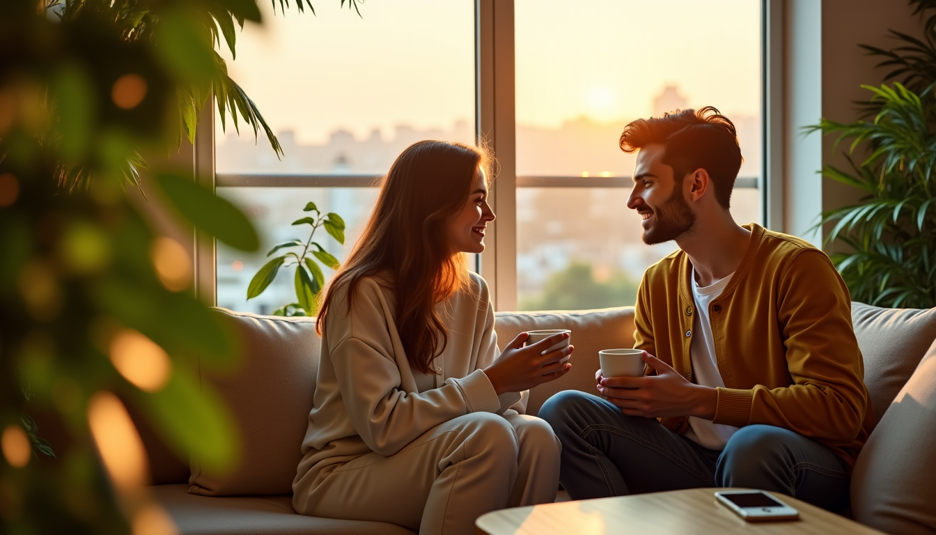 Illustration : plutôt d'une réévaluation des priorités, offrant une qualité — chic durable redéfinit notre quotidien