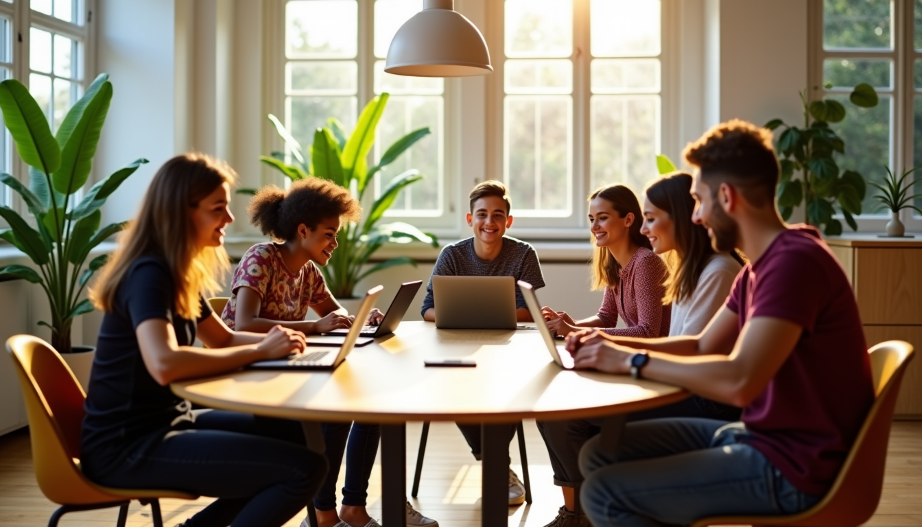 Illustration : répond aux besoins de personnalisation tout en maintenant — apprenez et progressez grâce à des formations innovantes