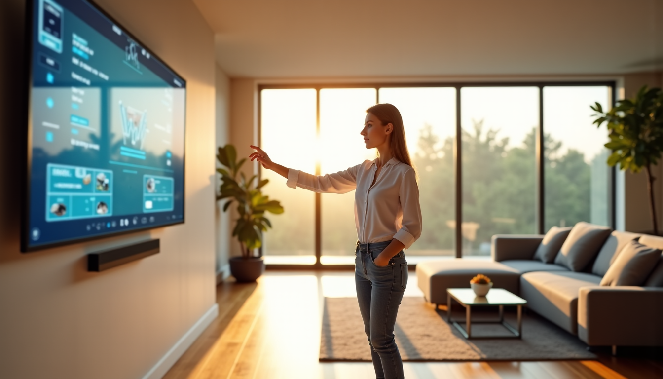 habitat connecté : quand la technologie transforme nos foyers — tes connectées, offrent une interface naturelle et intuitive