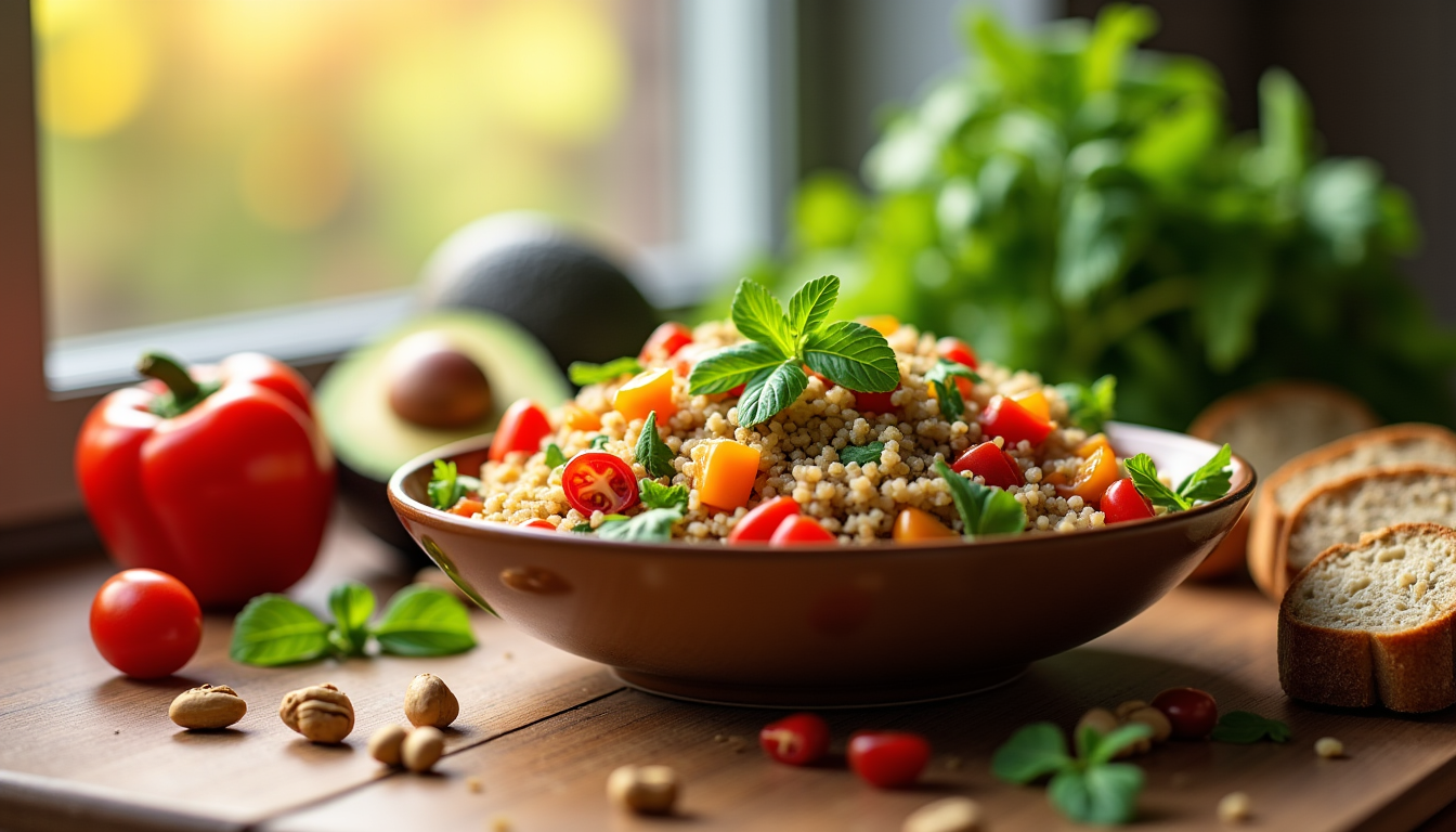 Illustration : les fibres contenues dans les glucides complexes contribuent — 7 astuces pour améliorer votre bien-être alimentaire