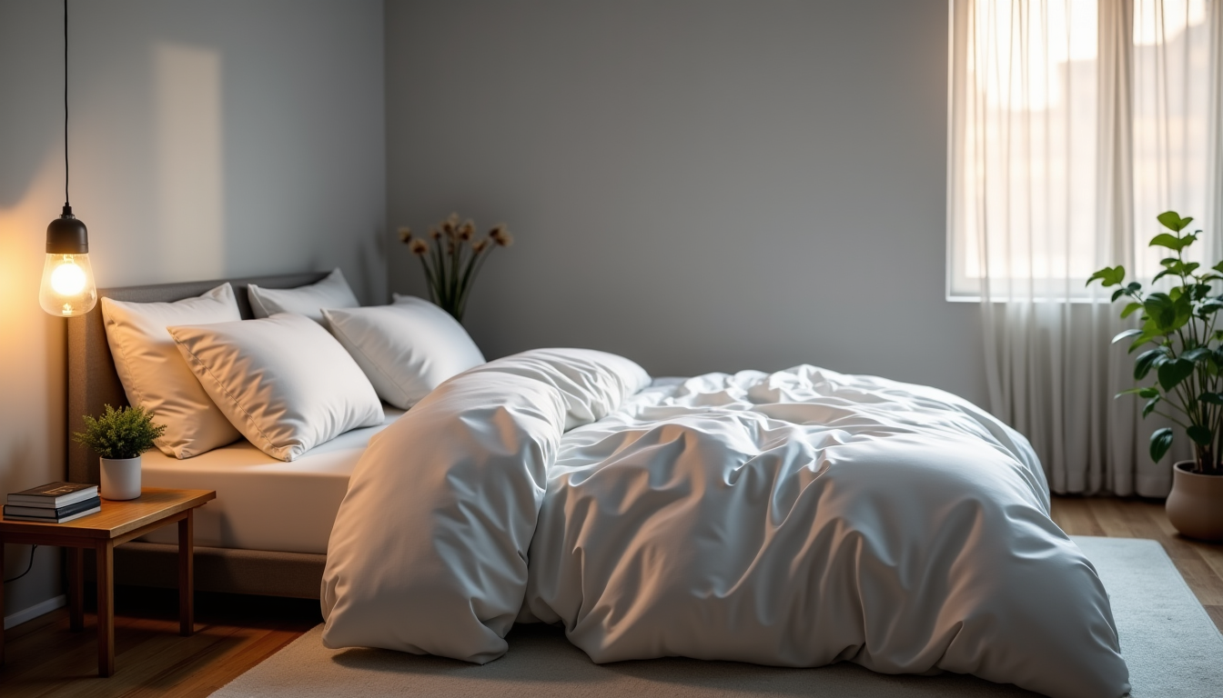 éclat et bien-être : secrets pour rayonner naturellement — nement propice au repos (chambre sombre, fraîche et