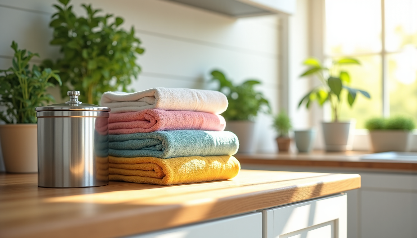 produits éco-responsables qui valent vraiment le coup — en tissu ou en inox. les essuie-tout lavables,