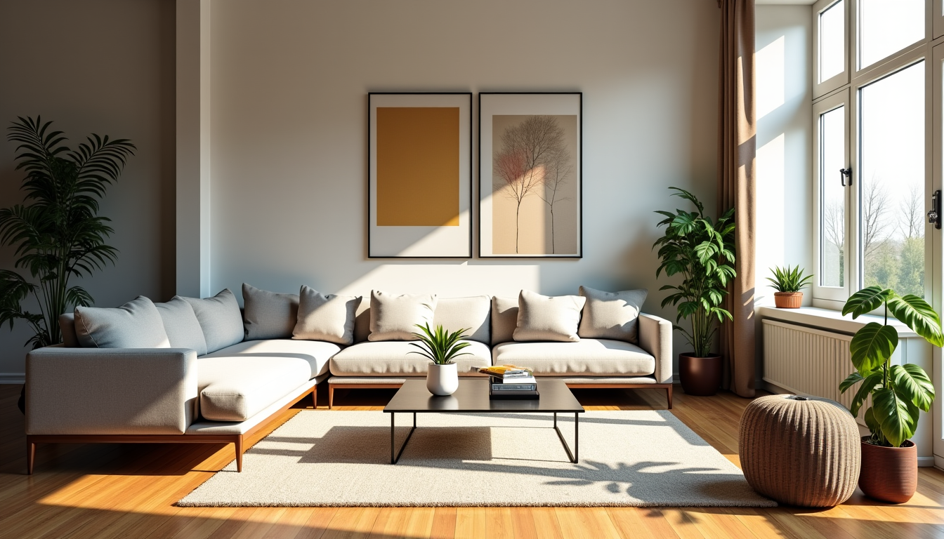 Illustration : les proportions des meubles par rapport à la — secrets des décorateurs pour un intérieur harmonieux