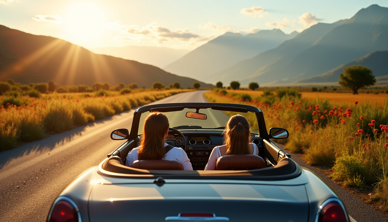 Illustration : l'avantage de ces road trips culturels est la — plus beaux itinéraires pour un road trip inoubliable