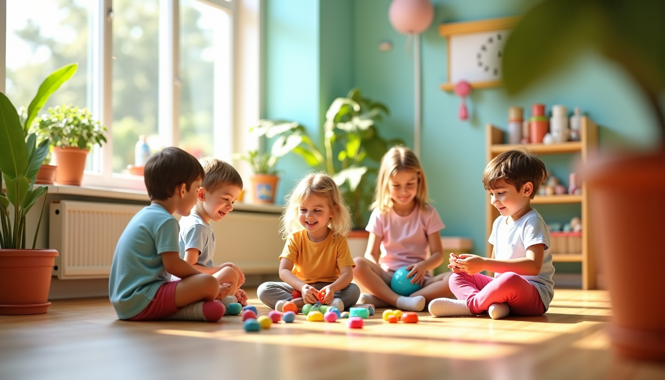 Illustration : la lumière naturelle, la qualité de l'air, l'insonorisation — différents types de crèches : comment s'y retrouver pour faire le bon choix ?