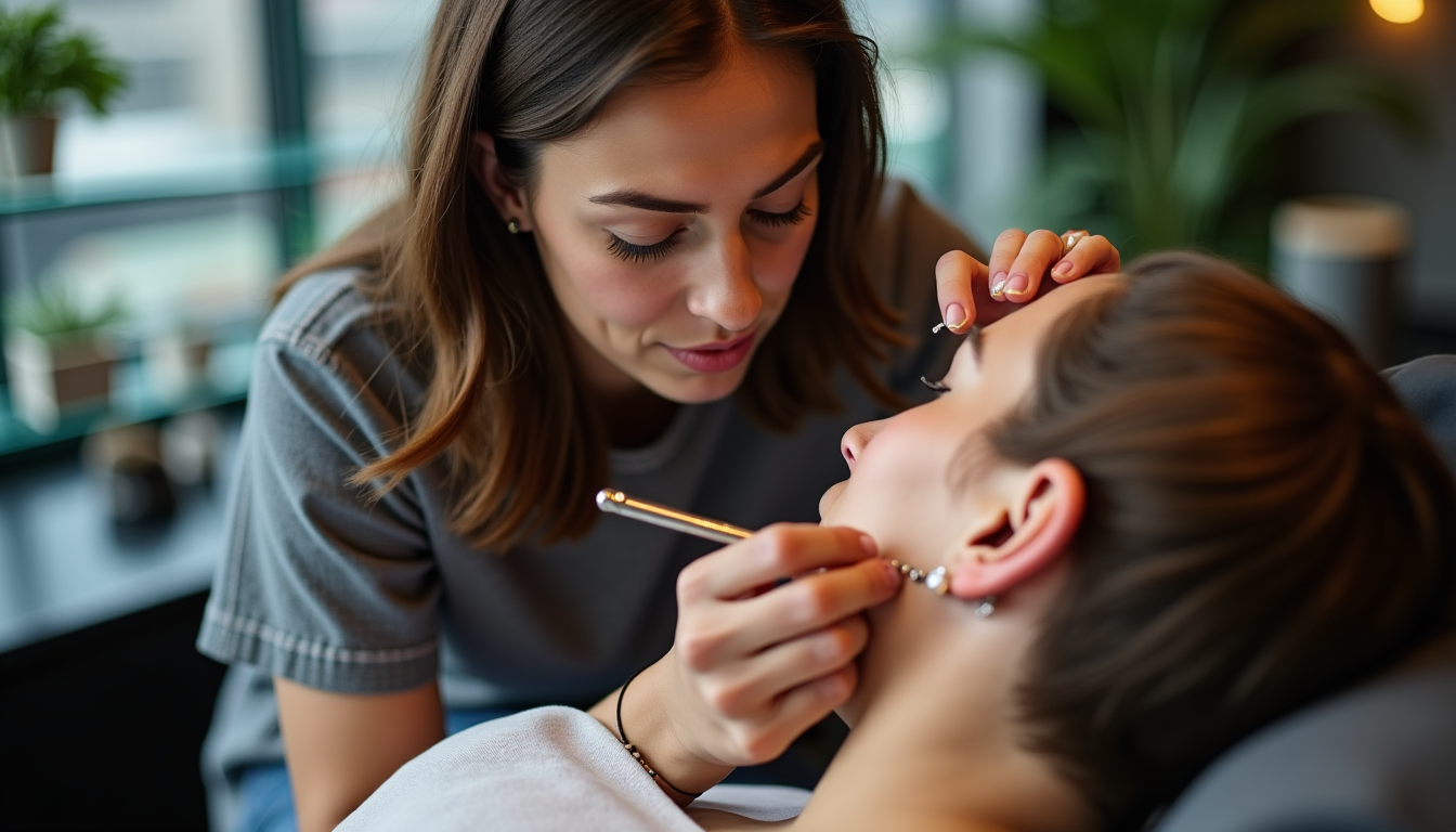 Illustration : la qualité des matériaux des bijoux et l'expertise — l'art du piercing dans la mode contemporaine