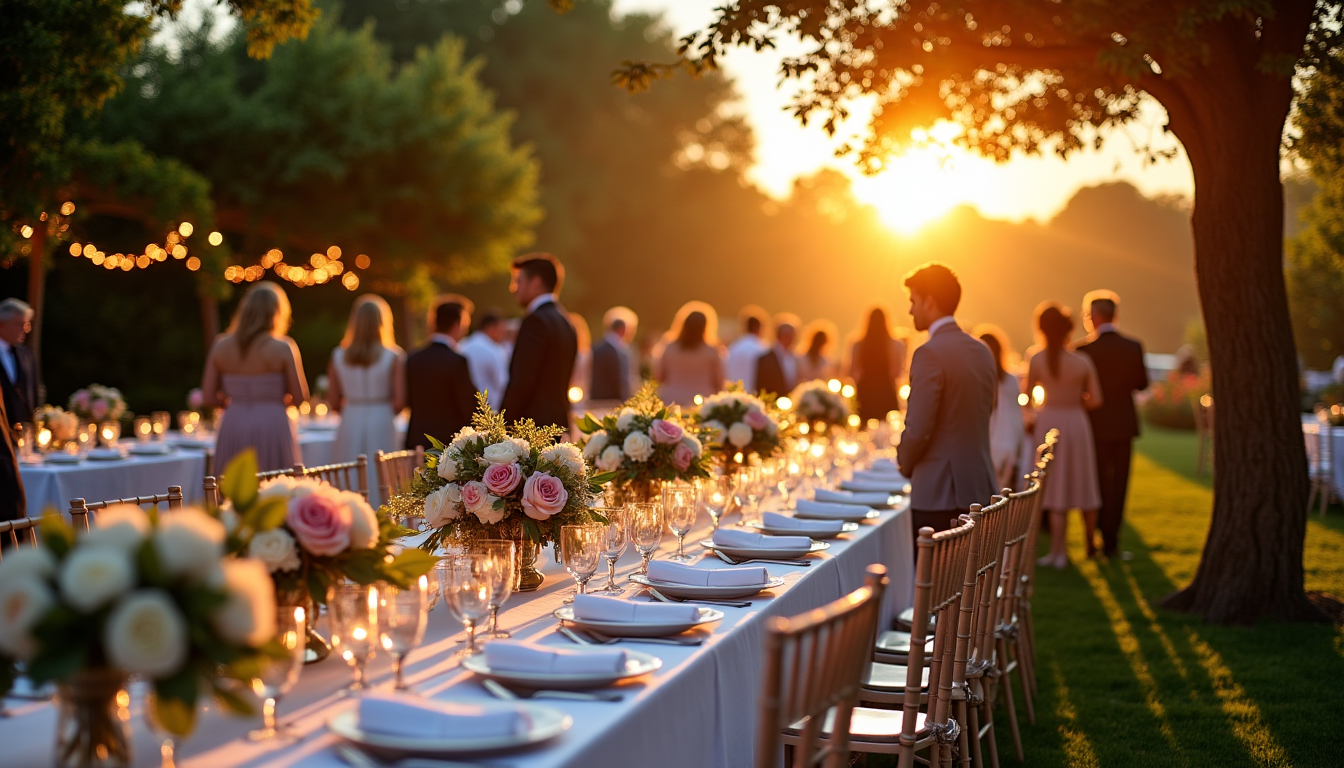 Illustration : selon les prestataires et les options choisies, le — traiteur mariage au mans : les prestataires coup de cœur des mariés en 2026