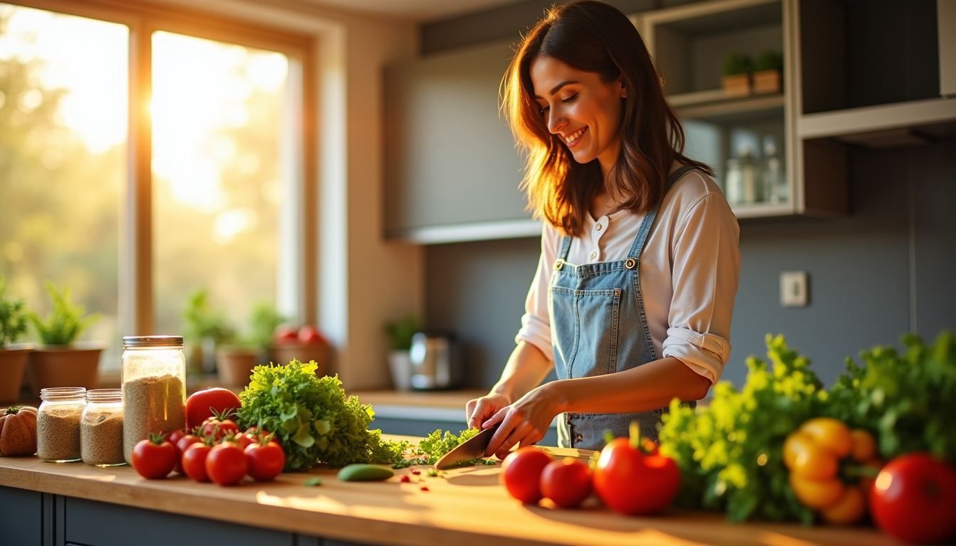 équilibre alimentaire : clés pour une vie saine et durable — "une alimentation saine, c'est manger de la nourriture