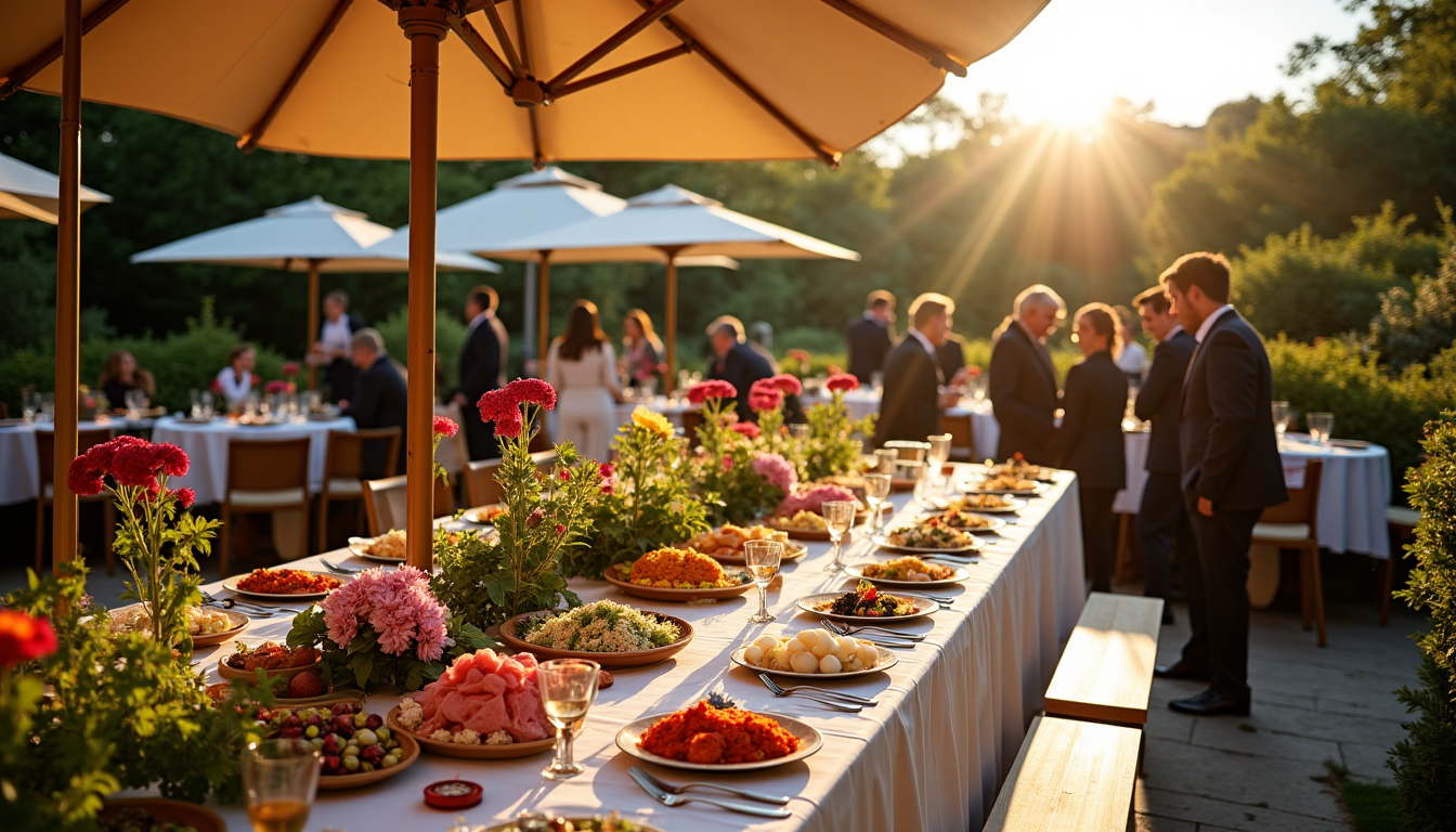 7 traiteurs incontournables au mans pour vos événements en 2026 — que vous envisagiez un repas assis traditionnel, un