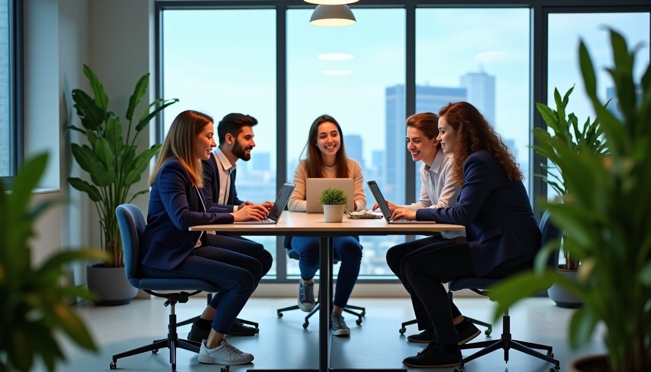 Illustration : épondent particulièrement bien aux attentes de la génération — réinventez l'apprentissage professionnel en entreprise