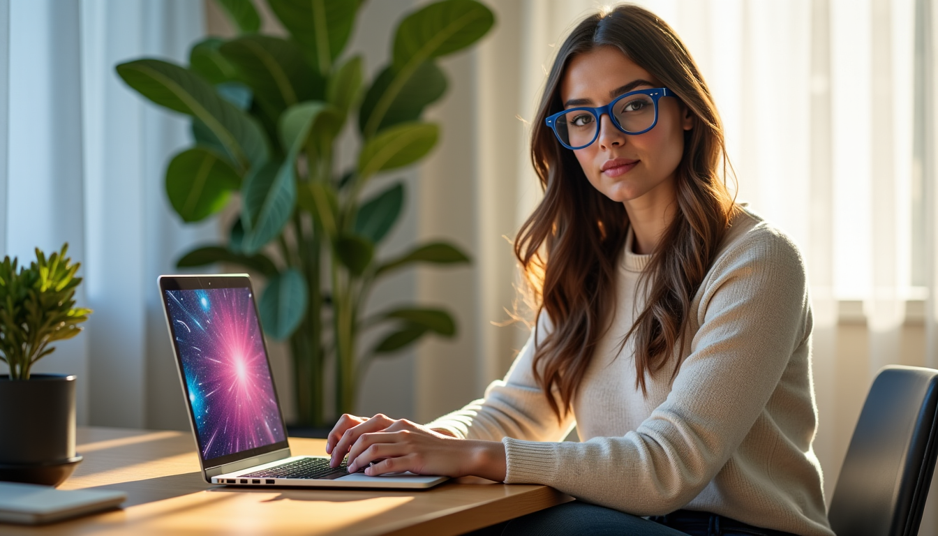 Illustration : à l'ère des écrans, nos yeux sont constamment — 10 conseils experts pour votre dose quotidienne de beauté et bien-être