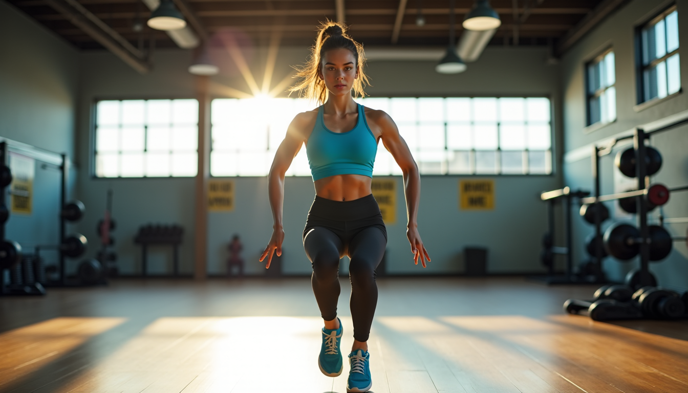 Illustration : le jumping jack s'int&egrave;gre parfaitement aux entra&icirc;nements par &mdash; jumping jacks : technique, bienfaits et conseils pour d&eacute;butants