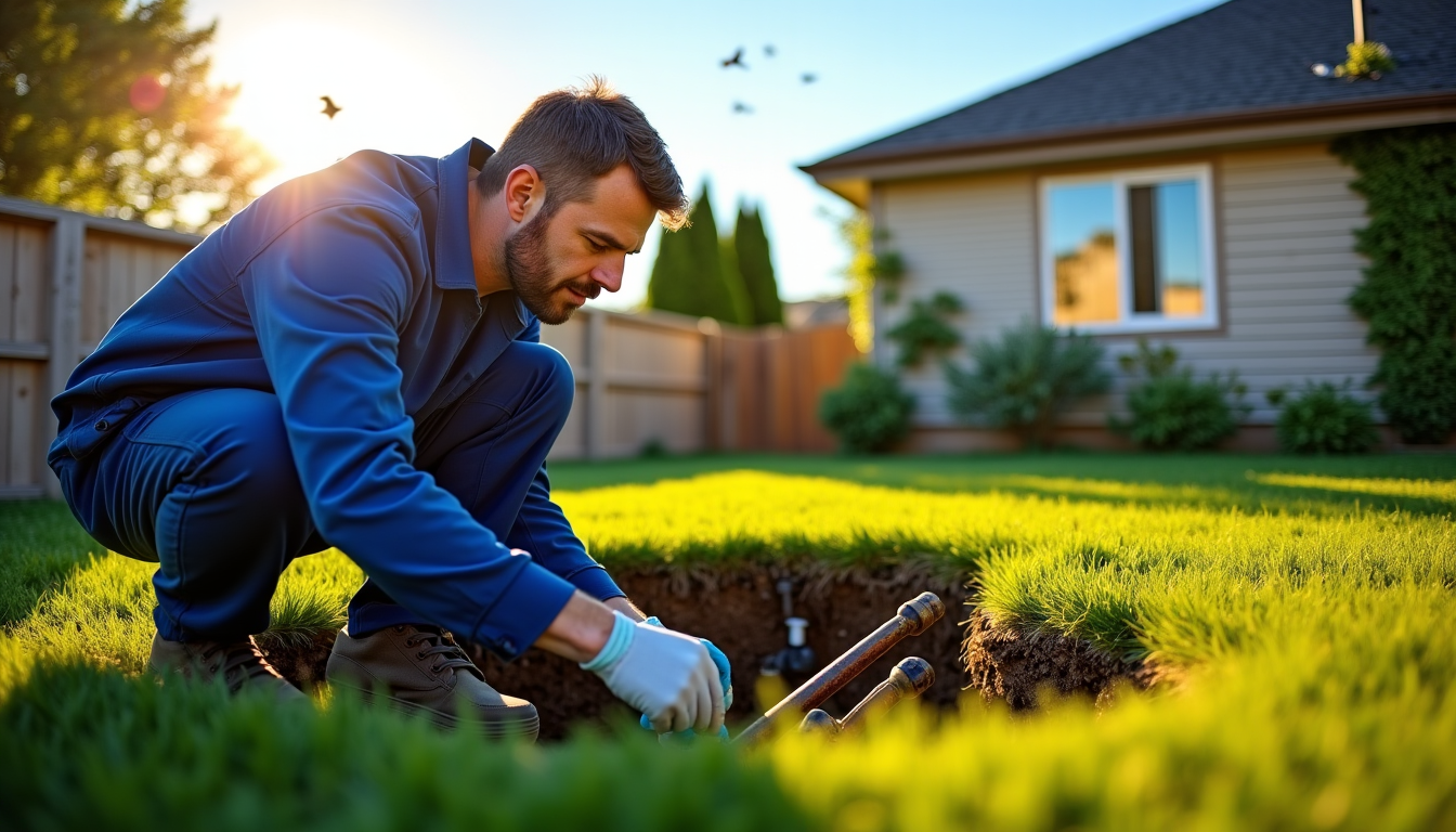 Illustration : en revanche, si une canalisation est endommag&eacute;e sous &mdash; entretien de fosse septique : est-ce au locataire ou au propri&eacute;taire de payer ?