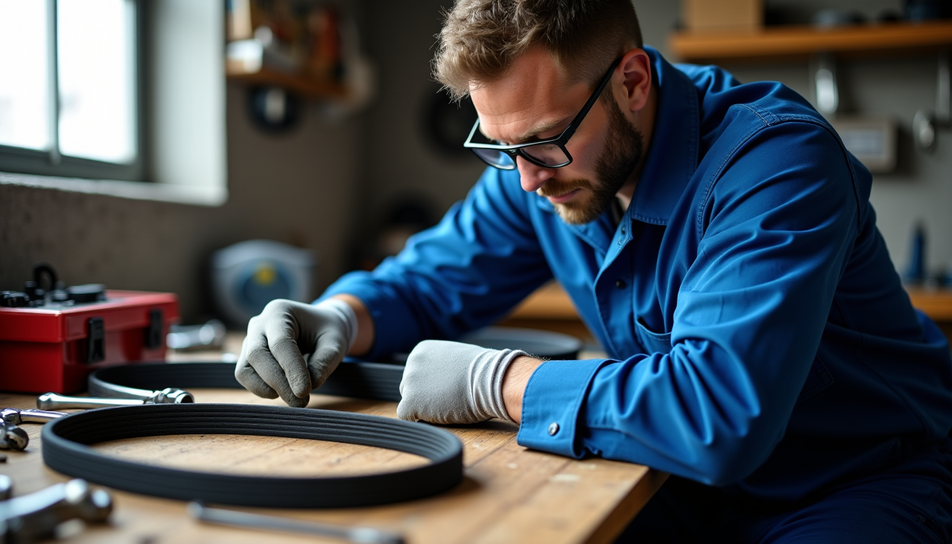 choisir la taille d'une courroie trapézoïdale ? — pour mesurer une courroie trapézoïdale, vous aurez besoin