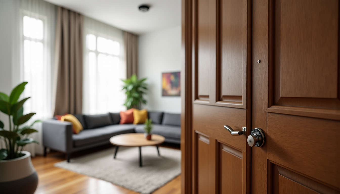 Illustration : installer des équipements de sécurité (serrure multipoints, alarme, — assurance habitation locataire pas chère : comment se protéger sans se ruiner ?