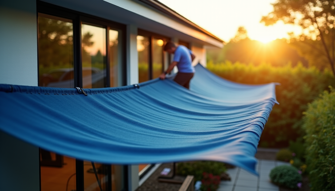 Illustration : en considérant tous ces aspects, l'investissement dans une — choisir la fabrication de bâches sur mesure pour votre maison ?