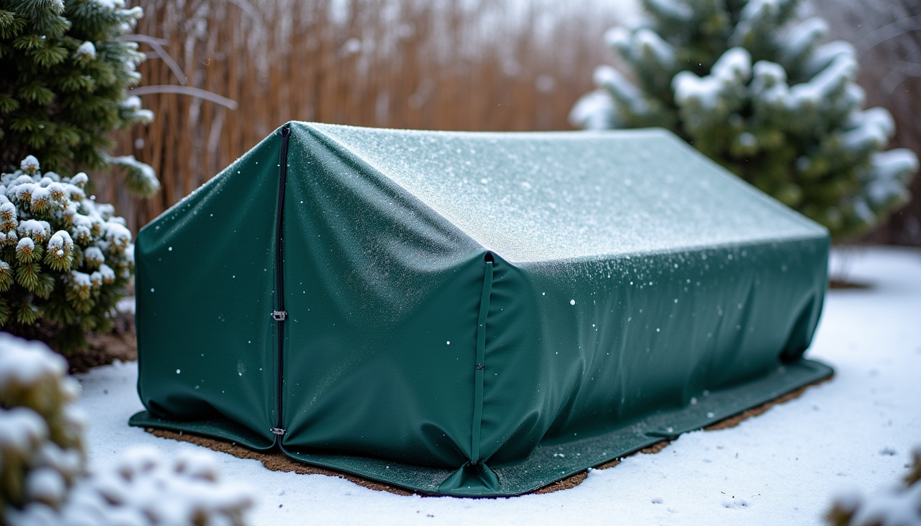 prot&eacute;ger durablement vos biens avec une housse en b&acirc;che ultra-r&eacute;sistante ? &mdash; pour l'hiver, une housse robuste permet de laisser