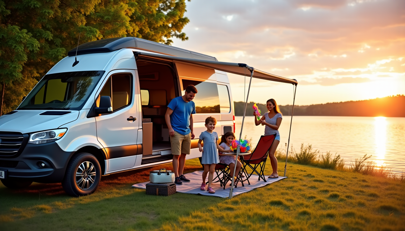 Illustration : "le voyage en camping-car n'est pas seulement un — 8 conseils pour réussir son premier voyage en camping-car