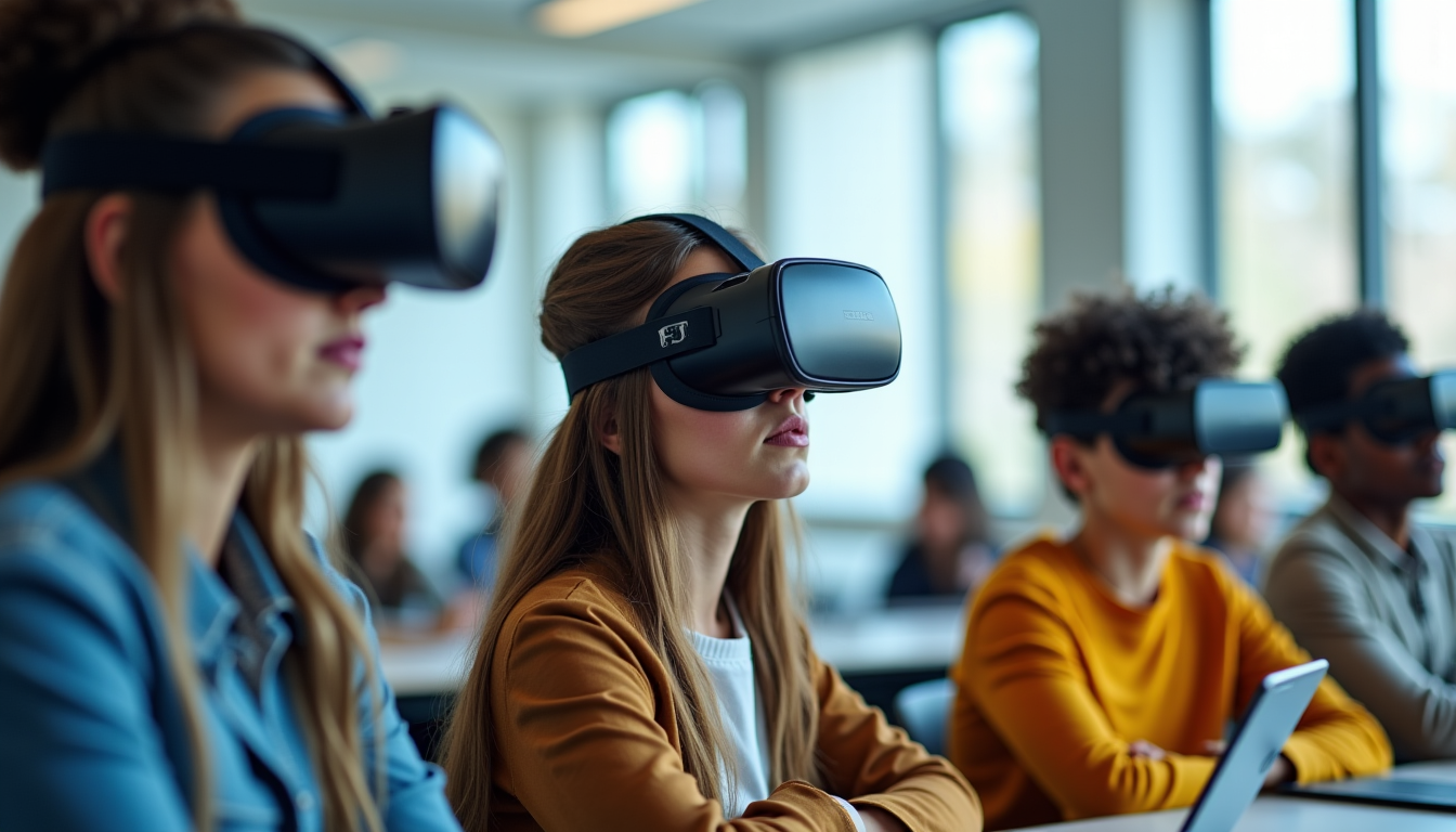 Illustration : plateformes d'e-learning, réalité virtuelle, cours personnalisés par ia — ce que les experts savent sur l’évolution des technologies