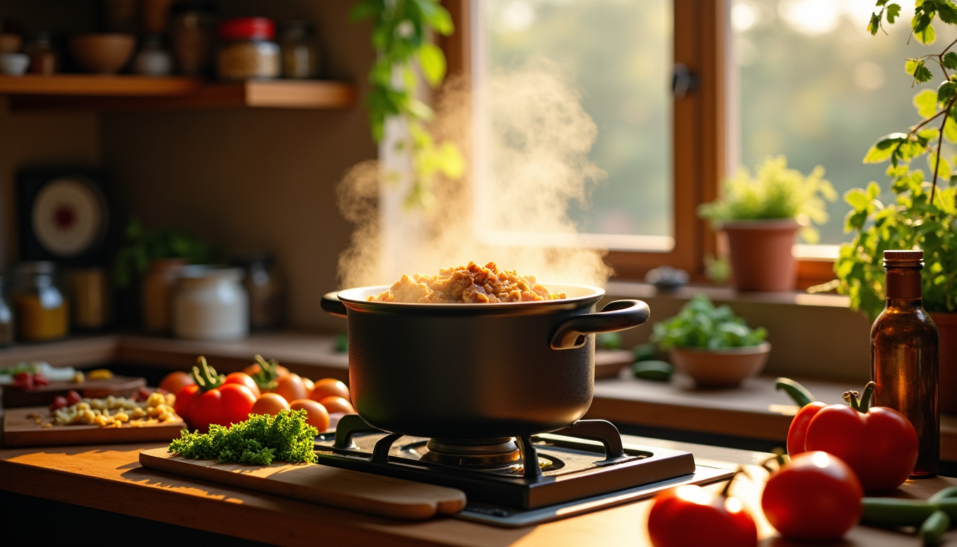 préparer facilement des plats africains chez soi ? — la préparation demande environ deux heures, mais l'essentiel