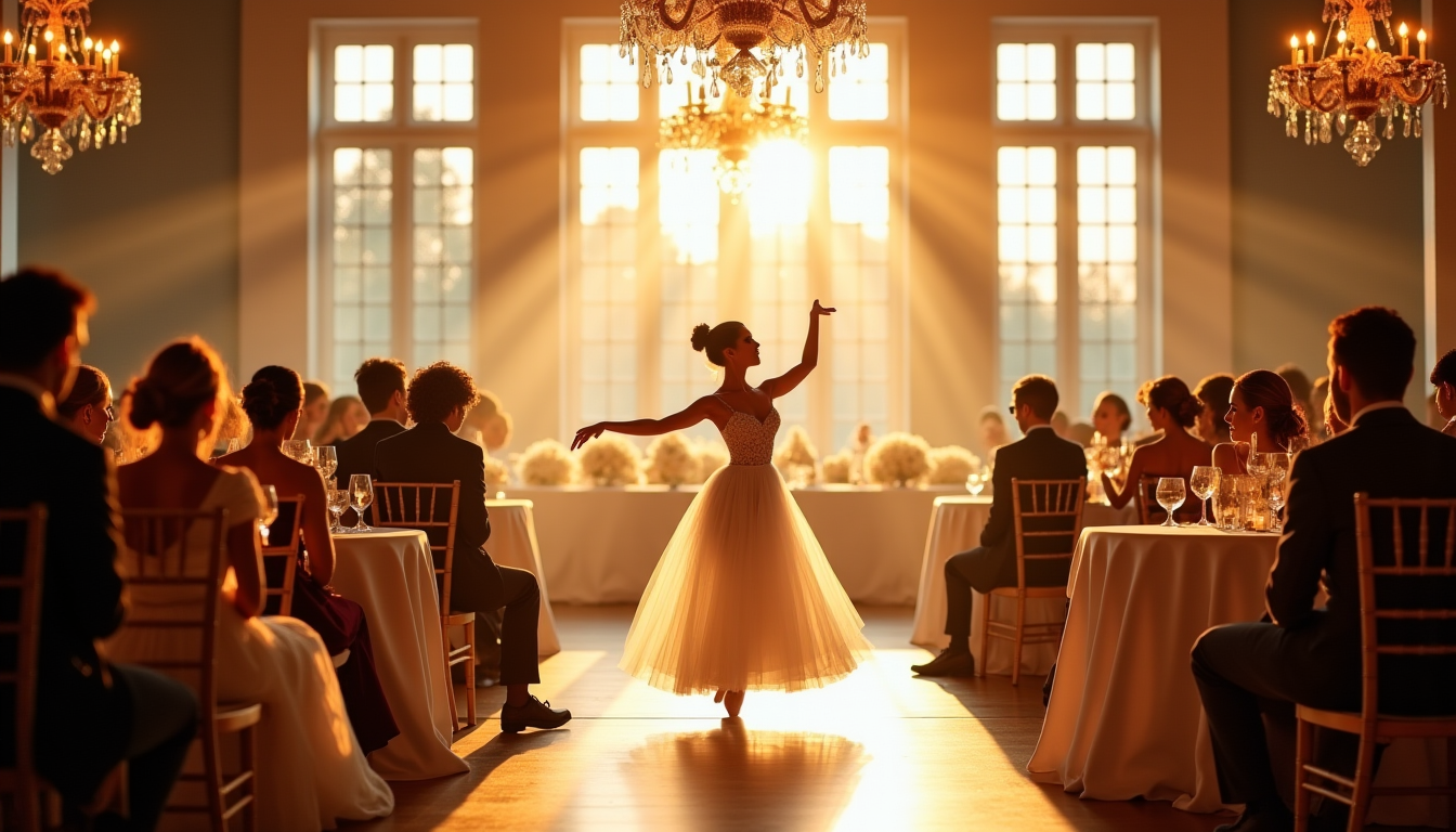 Illustration : « les performances artistiques ont le pouvoir de — réinventez l'animation de votre mariage avec des idées uniques