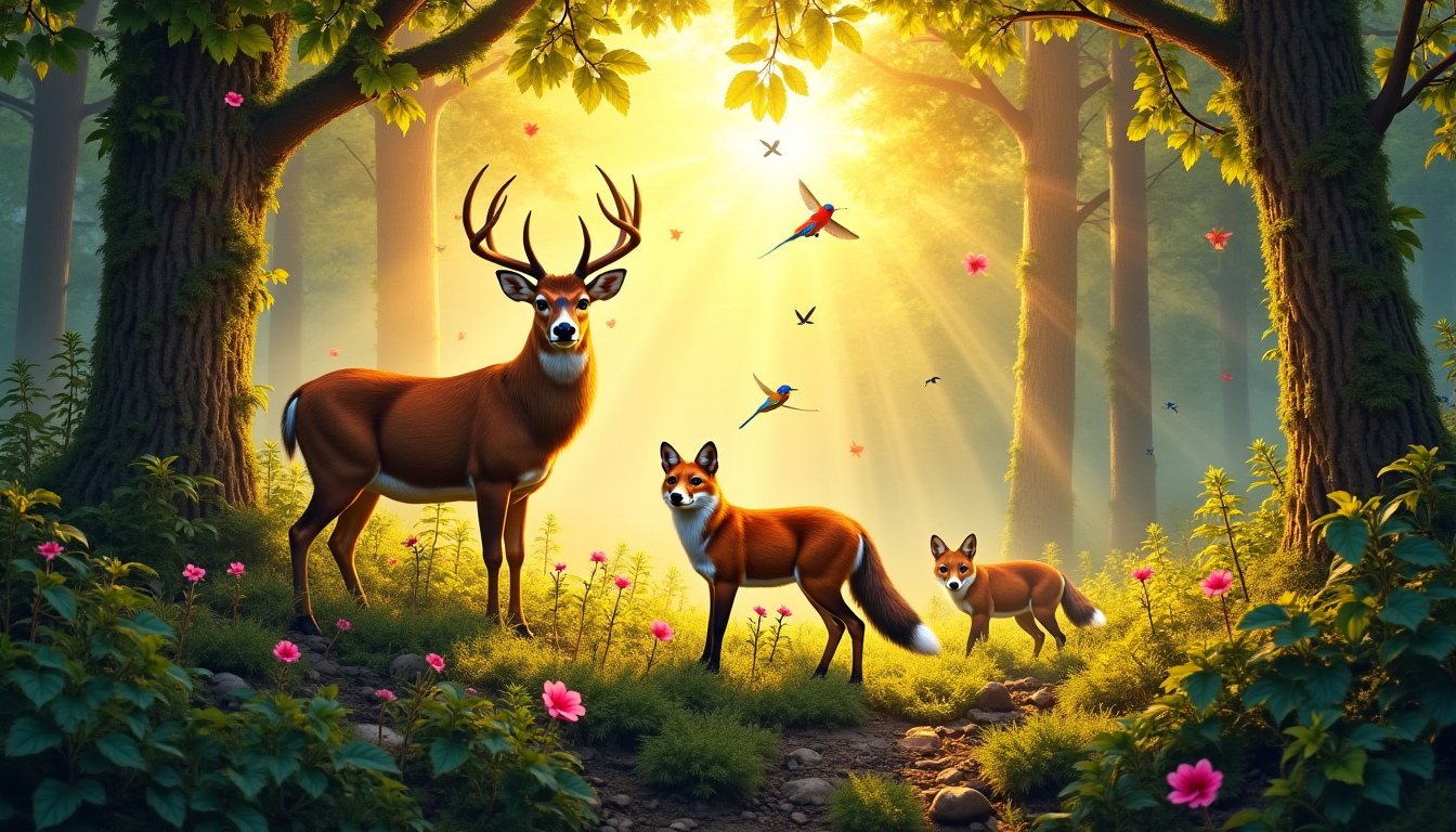 Illustration : chaque maillon compte dans la chaîne complexe du — rôle jouent les animaux dans nos écosystèmes ?