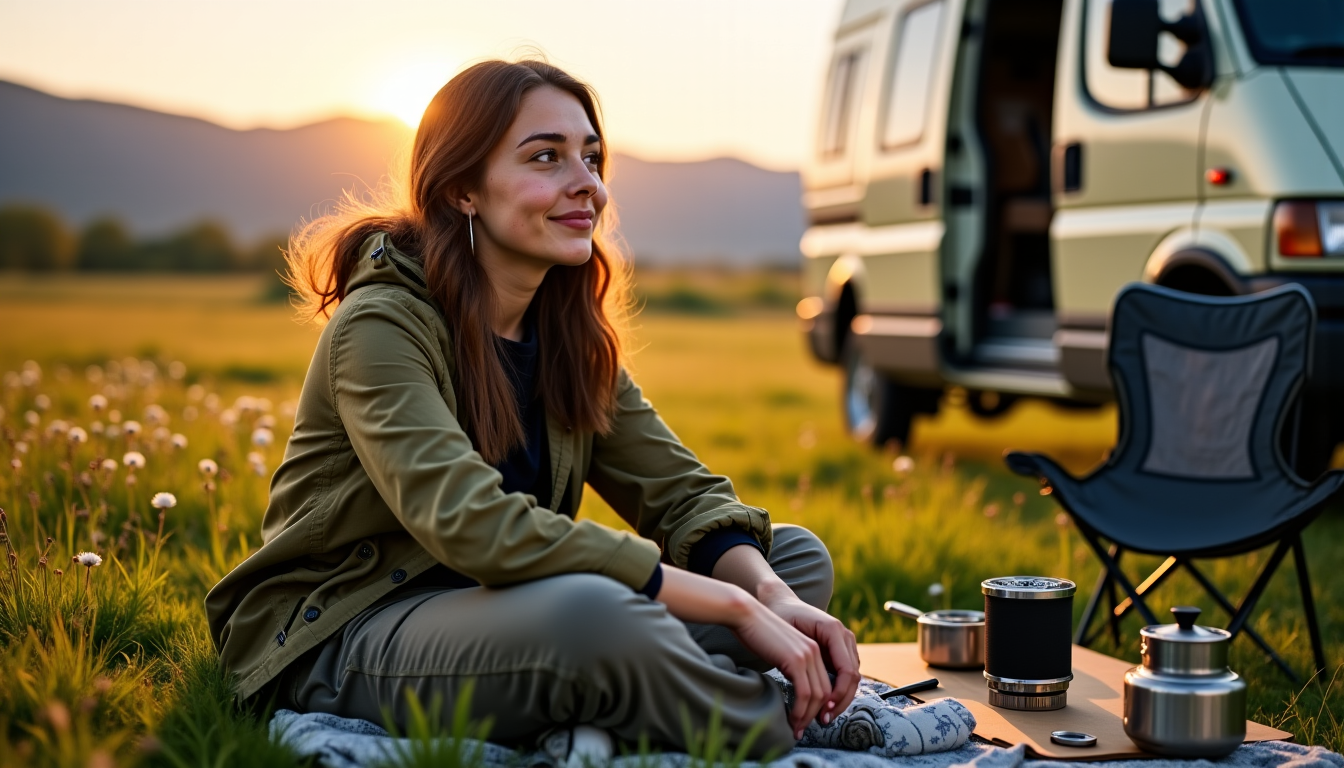 secrets d'un mode de vie nomade : vivre en harmonie sur la route — l'ingéniosité se manifeste également dans le choix des