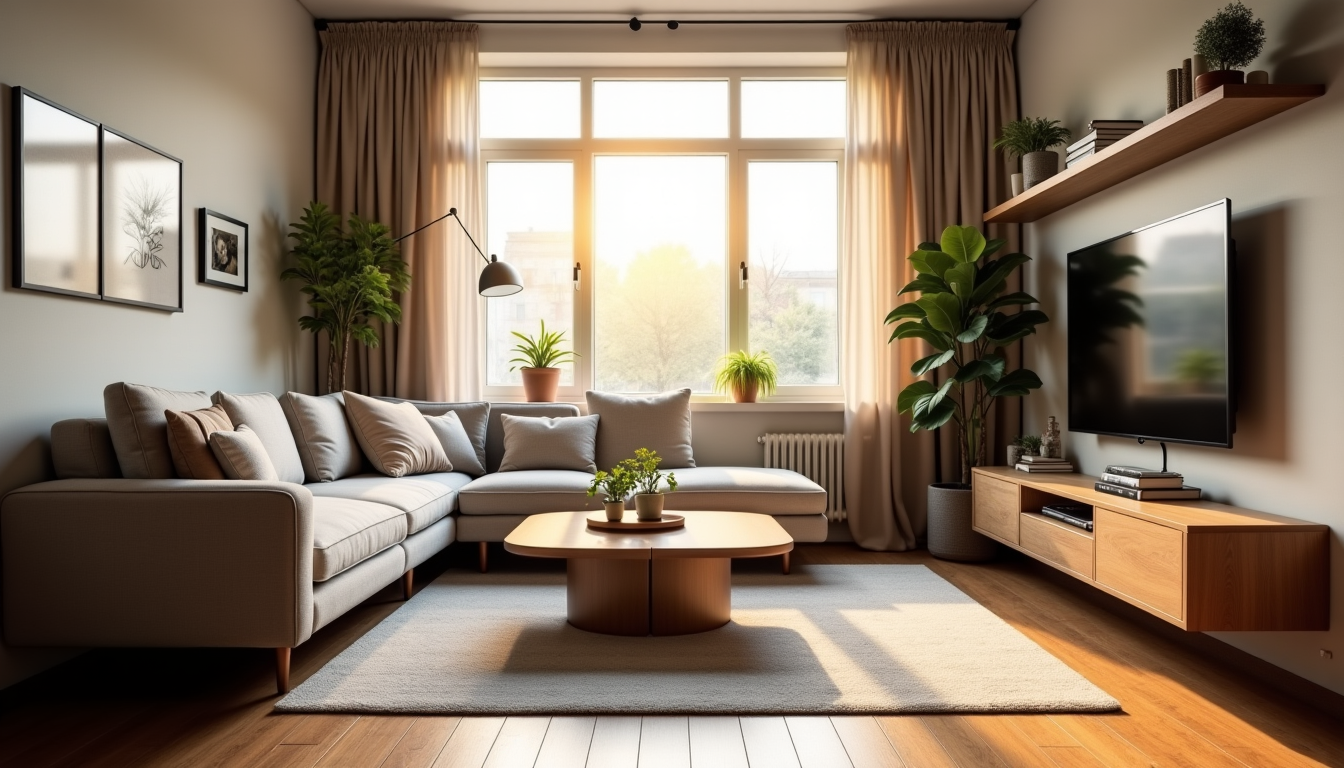 petit budget : transformer son espace facilement — t de rendre une pièce plus spacieuse et