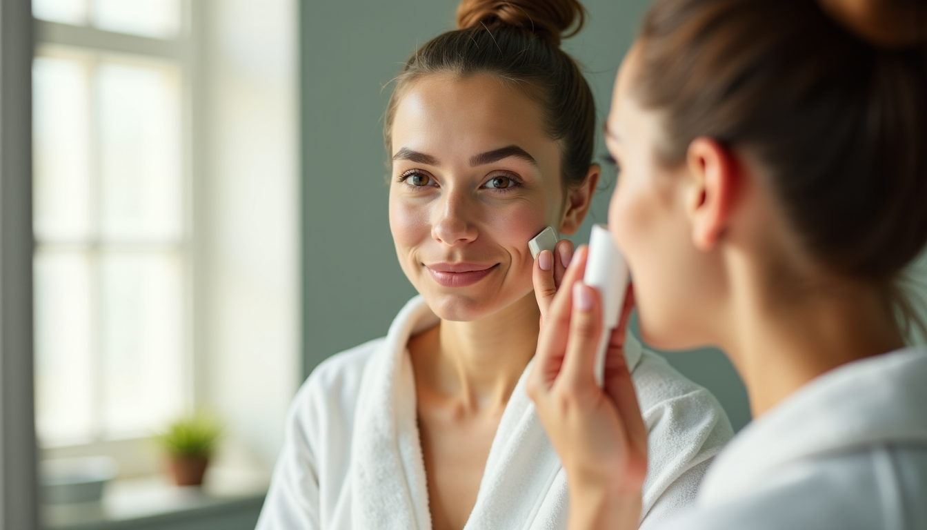 Illustration : nt sur la zone t et un masque — choisir les bons soins selon votre type de peau ?