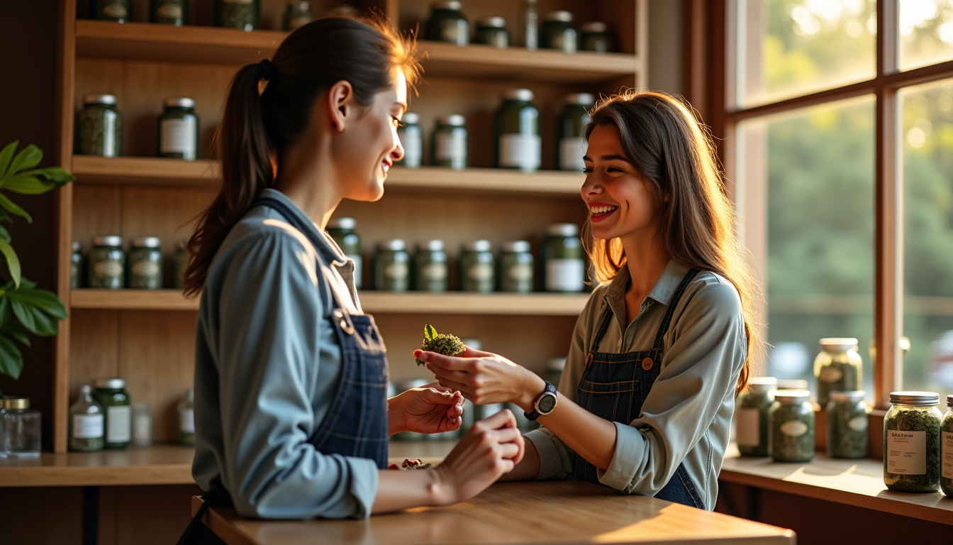 Illustration : un bureau de tabac, par nature, fonctionne sur &mdash; acheter vos fleurs de cbd dans une boutique sp&eacute;cialis&eacute;e plut&ocirc;t qu'en bureau de tabac ?