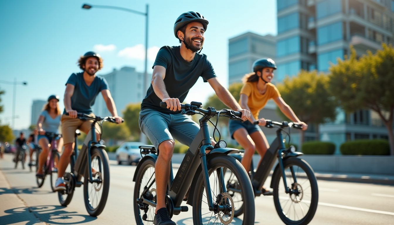 vélos électriques redéfinissent la mobilité urbaine — ie plus sain et plus respectueux de l'environnement,