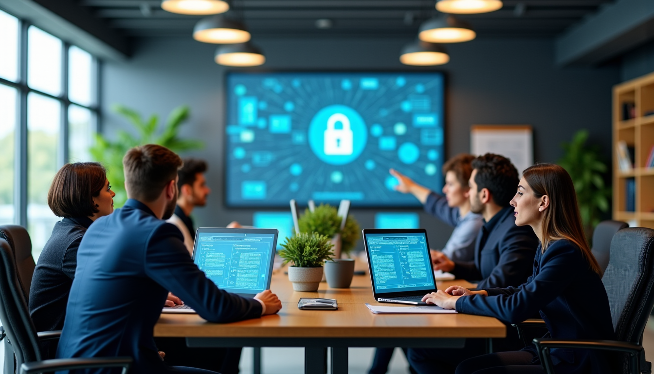 Illustration : onctionnent de manière optimale et que les mesures — sécuriser efficacement vos outils bureautiques modernes