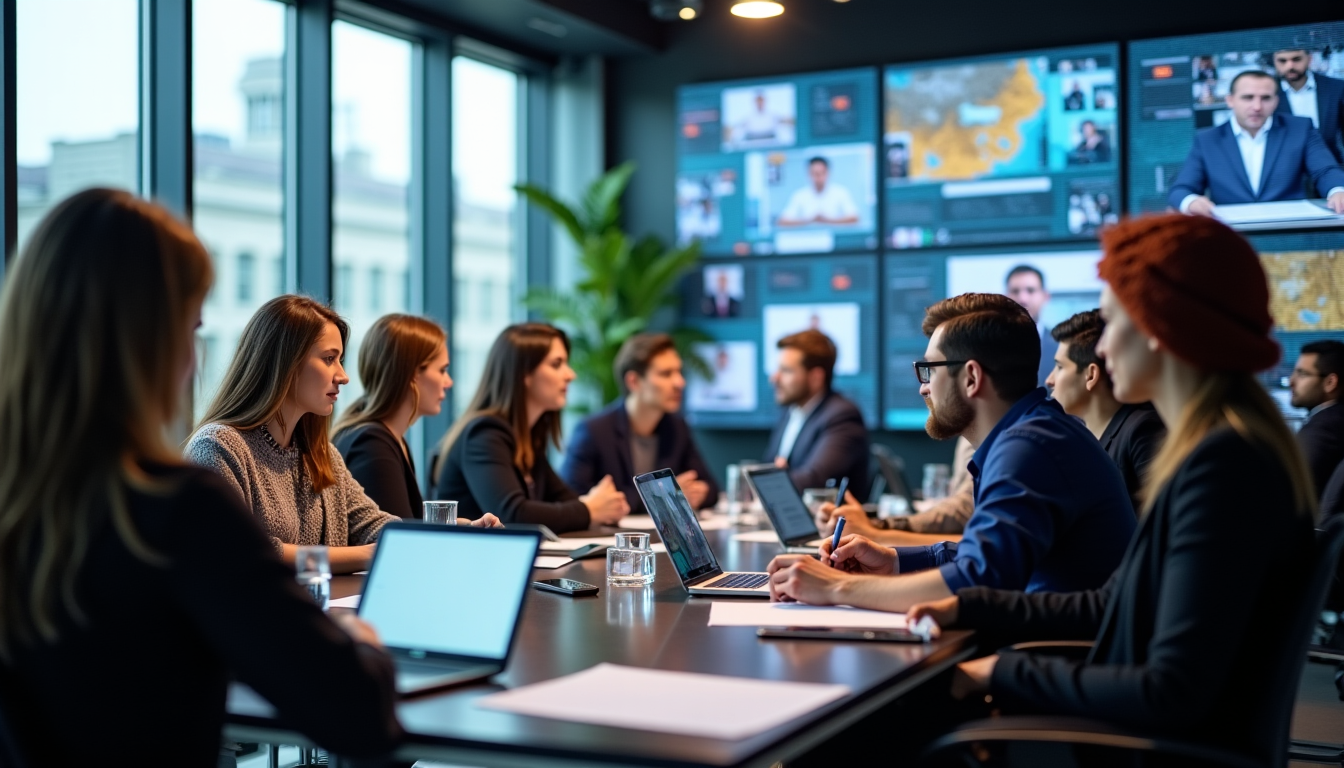 Illustration : atique, lui permettant de naviguer avec discernement et — nouvelle dynamique des médias : analyse et perspectives