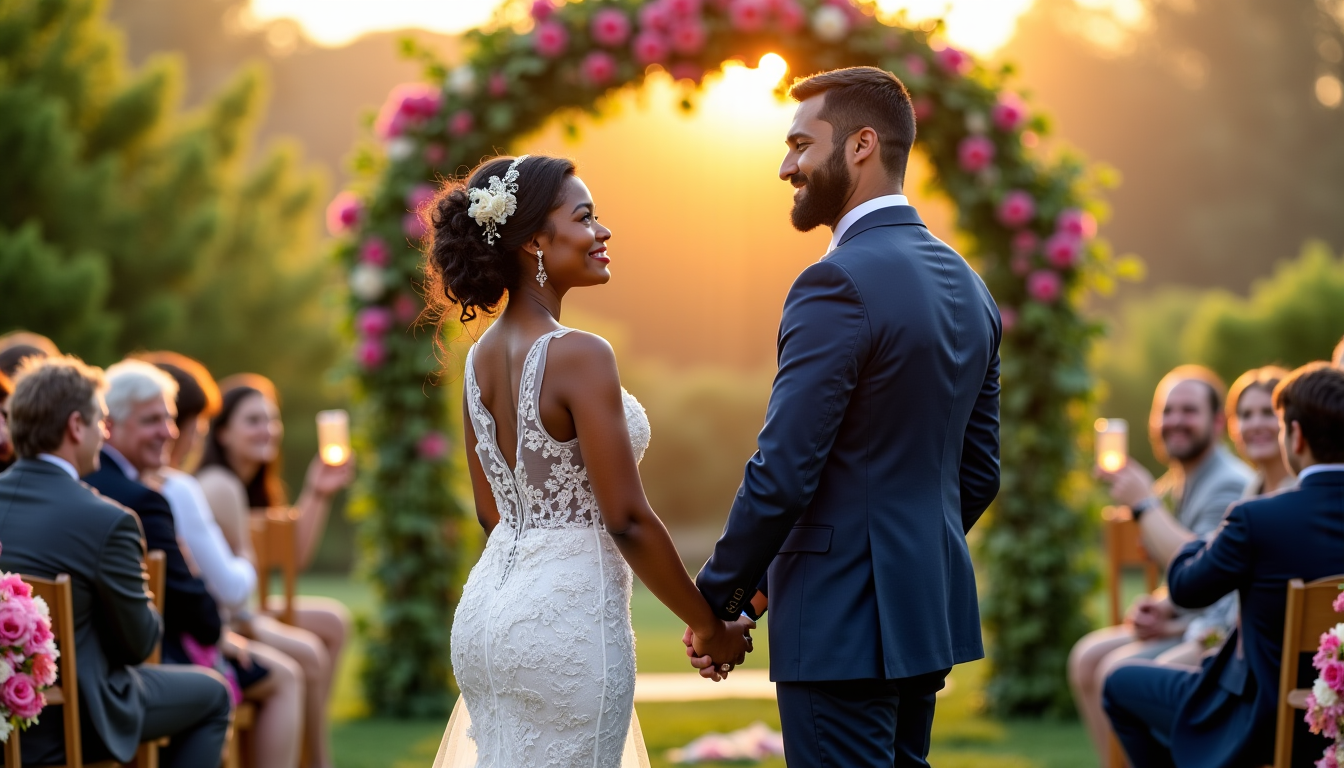 Illustration : le mariage est perçu comme une étape importante — le mariage évolue-t-il avec le temps ?