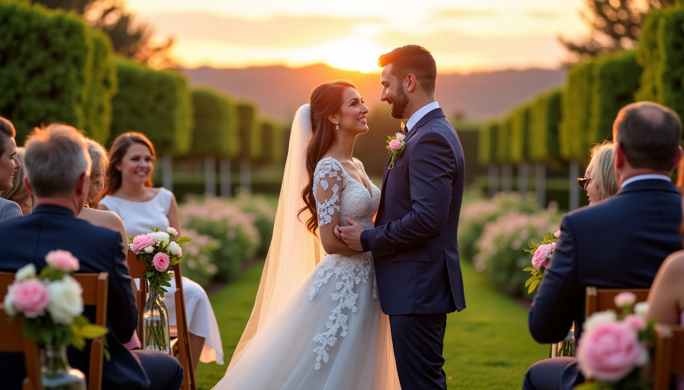 Illustration : un mariage inoubliable est une succession de moments — planifier un mariage inoubliable avec méthode et créativité