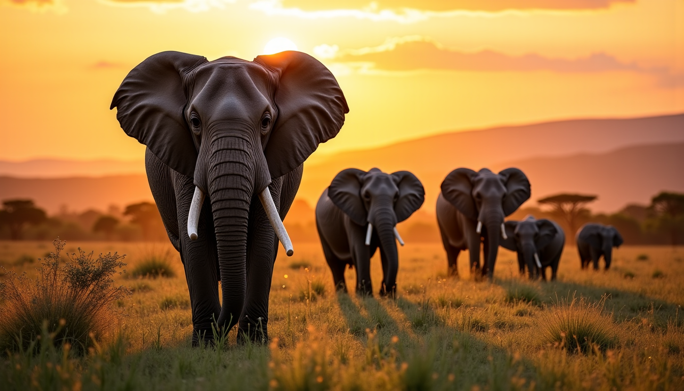 un safari en afrique est-il inoubliable ? — la lumière africaine, particulièrement à l'aube et au