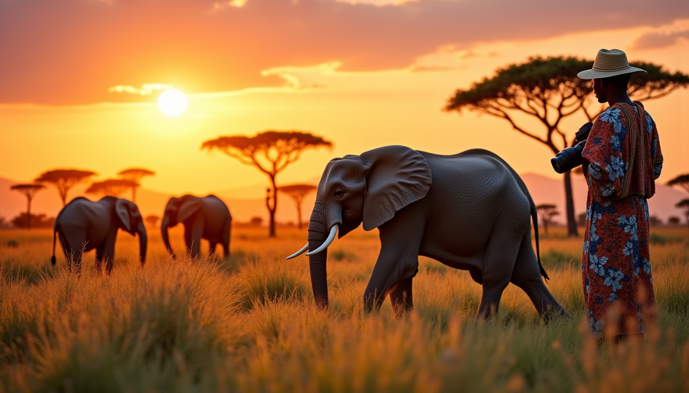 Illustration : ces rencontres permettent de mieux comprendre les défis — un safari en afrique est-il inoubliable ?