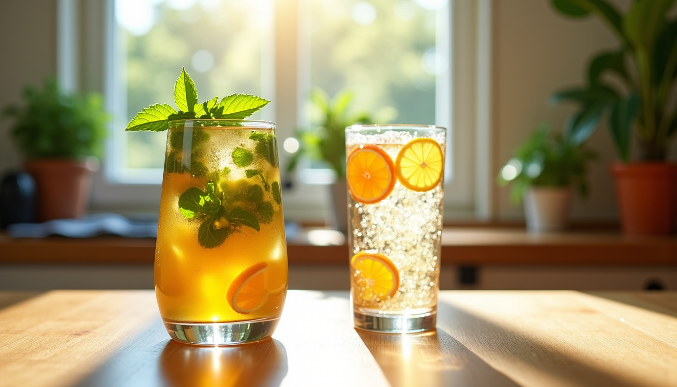 duel de saveurs : infusions maison contre boissons gazeuses — en contrôlant chaque ingrédient, vous avez la certitude