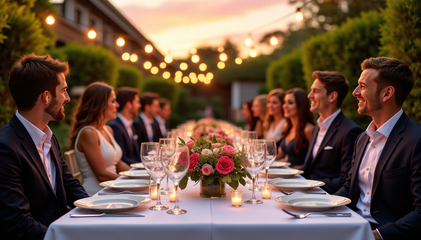 du menu au service : construire un cahier des charges complet pour son traiteur de mariage — chaque étape du repas contribue à l'expérience globale.