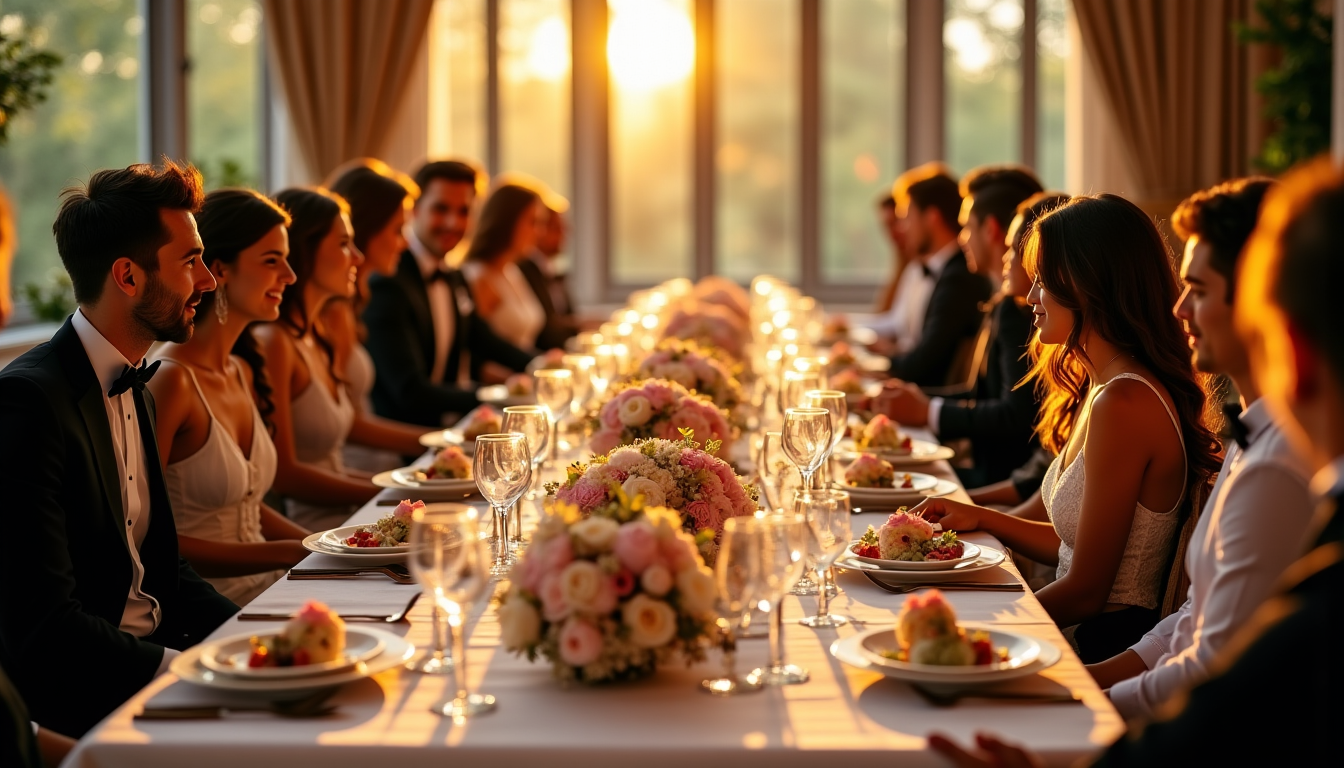 menu de mariage : tendances culinaires qui séduisent les mariés aujourd’hui — la personnalisation peut aller jusqu'à l'intégration de plats