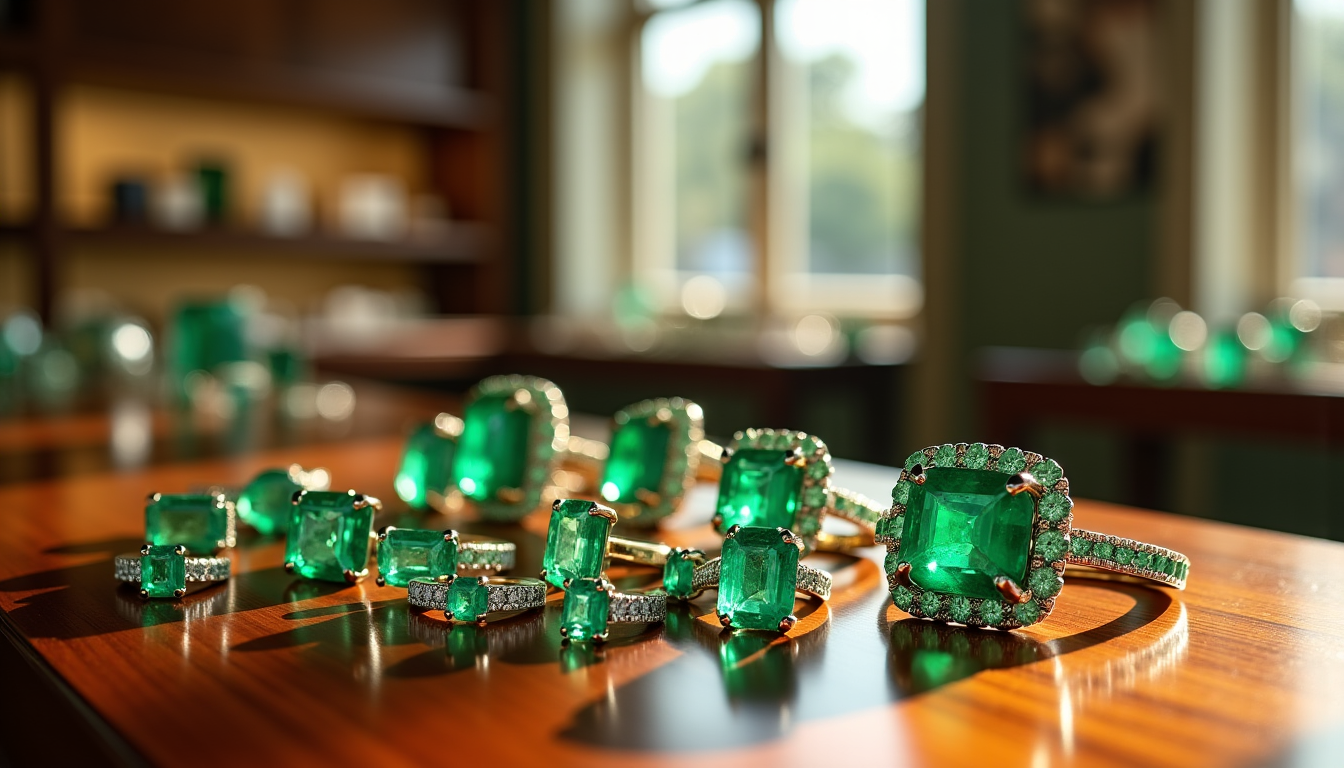 collection bijoux émeraude : l'élégance naturelle à votre portée — pour explorer un éventail de choix et trouver