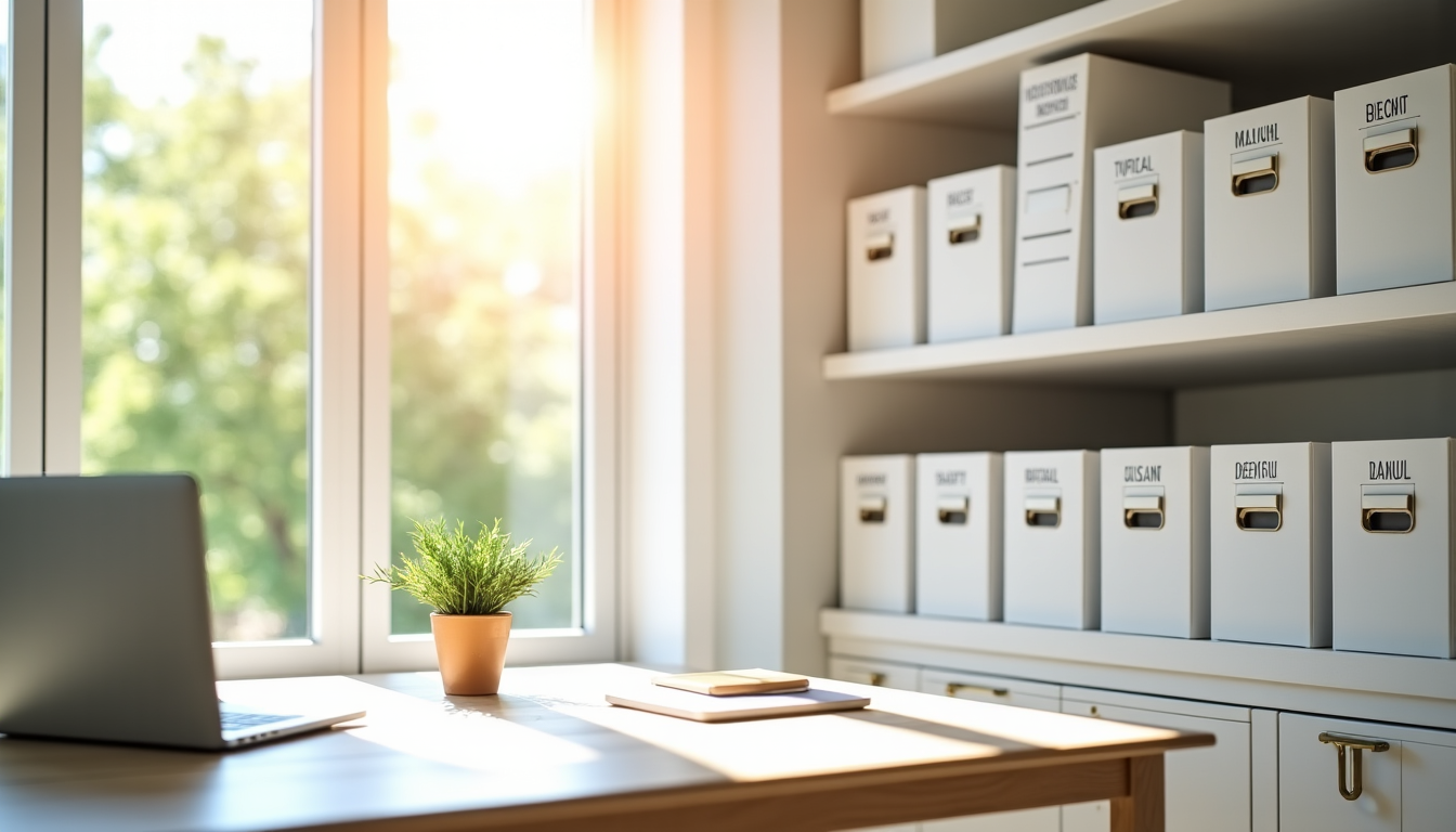 meilleures astuces pour gagner du temps chaque jour — pensez à des systèmes de rangement simples et