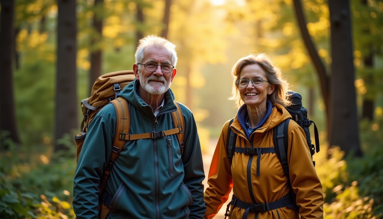 Illustration : même à un âge plus mûr, l'esprit d'équipe — adapter son voyage à ses objectifs : détente, découverte ou aventure