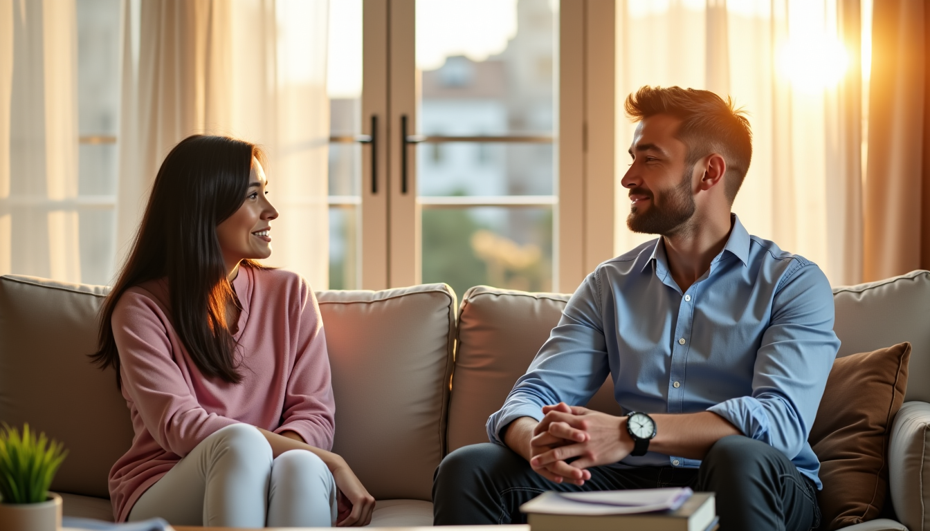 Illustration : voir en discuter respectueusement et de trouver un — couple : les clés pour mieux comprendre son partenaire au quotidien