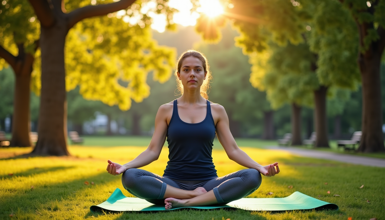 Illustration : même le sport peut avoir un impact positif — méditation, yoga ou sport : quel est le meilleur pour vous ?