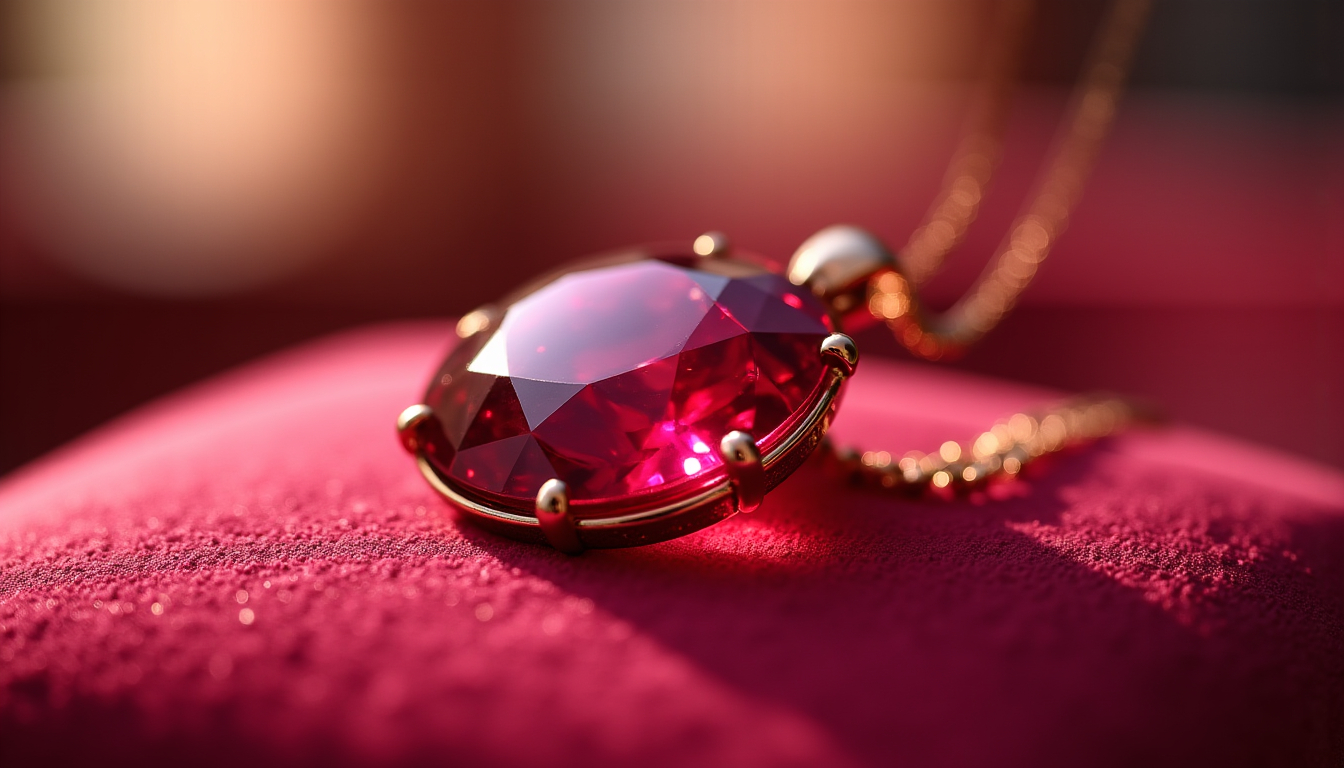 découvrir les pendentifs rubis : tout ce qu'il faut savoir avant de craquer — des nuances secondaires peuvent être présentes, comme le